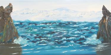 Original Impressionism Seascape Paintings by David Snider