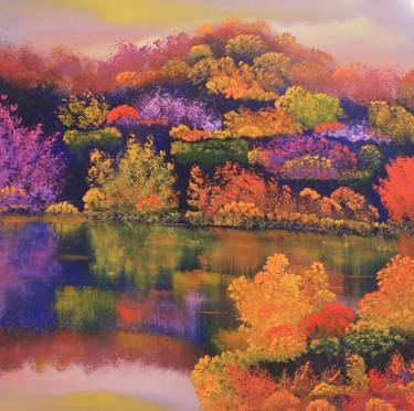 Print of Fine Art Landscape Paintings by David Snider