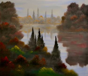 Original Impressionism Landscape Paintings by David Snider