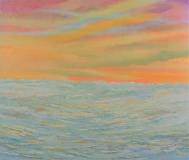 Print of Impressionism Seascape Paintings by David Snider