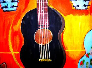 Print of Fine Art Music Paintings by Israel Torres