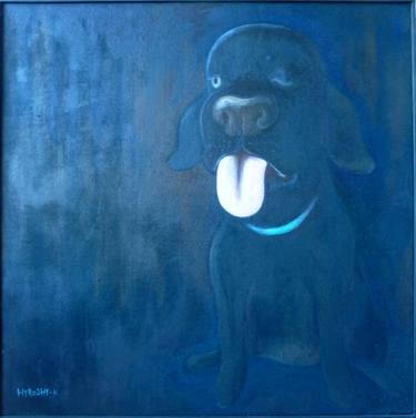 Print of Figurative Dogs Paintings by Hiroshi kugimiya