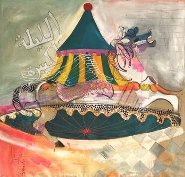 Original Culture Paintings by Rasha Amin