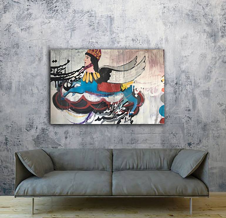 Original Conceptual Fantasy Painting by Rasha Amin