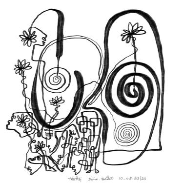 Print of Abstract Drawings by Inkas Arts