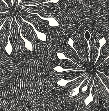 Print of Abstract Patterns Drawings by Inkas Arts