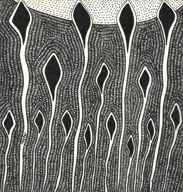 Print of Abstract Patterns Drawings by Inkas Arts