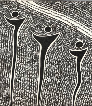 Print of Patterns Drawings by Inkas Arts
