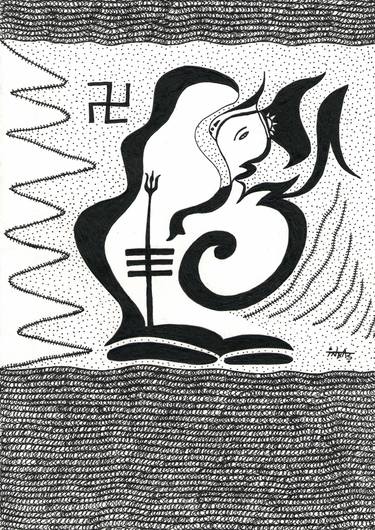 Print of Abstract Religious Drawings by Inkas Arts