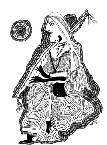 Print of People Drawings by Inkas Arts
