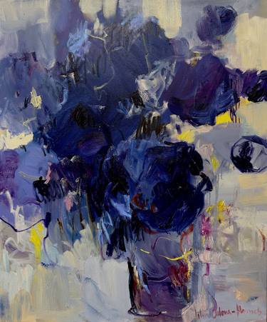 Print of Abstract Floral Paintings by Lilia Orlova-Holmes