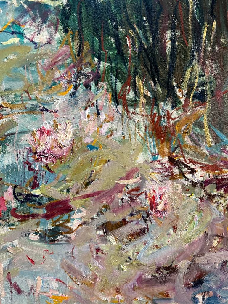 Original Expressionism Nature Painting by Lilia Orlova-Holmes