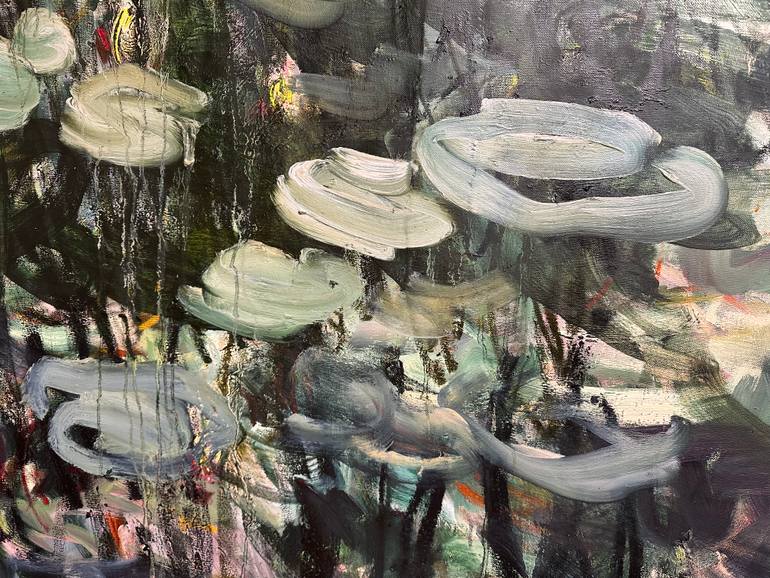 Original Abstract Expressionism Abstract Painting by Lilia Orlova-Holmes