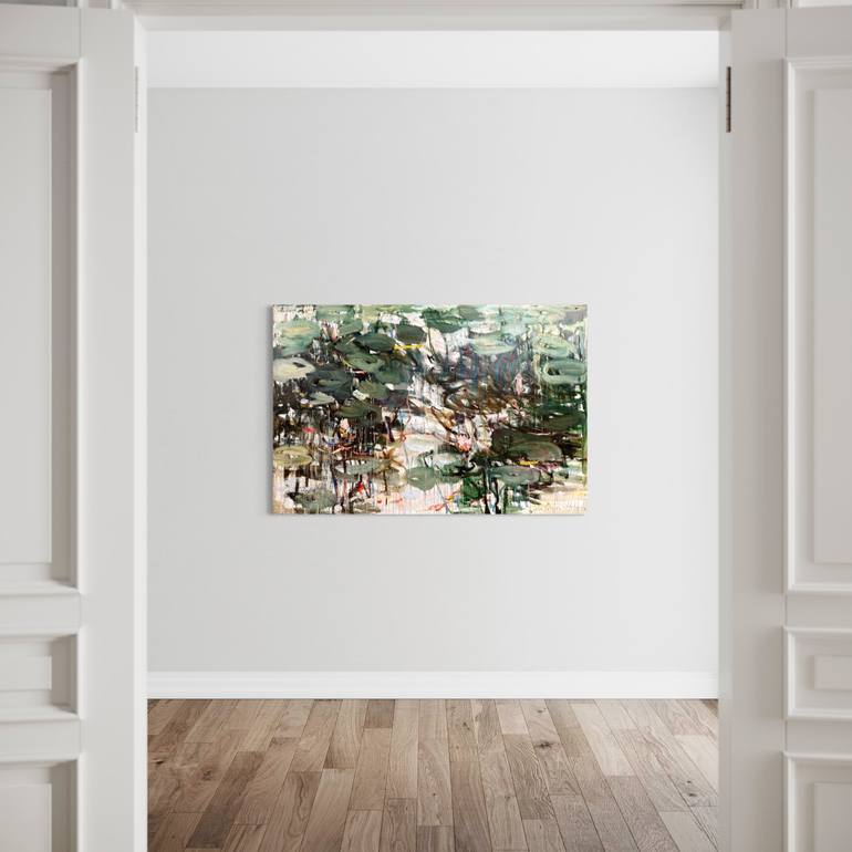 Original Abstract Nature Painting by Lilia Orlova-Holmes