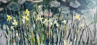 Irises by the pond thumb
