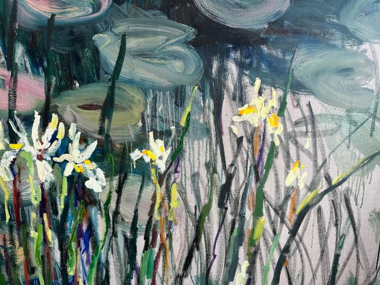 Original Impressionism Nature Painting by Lilia Orlova-Holmes