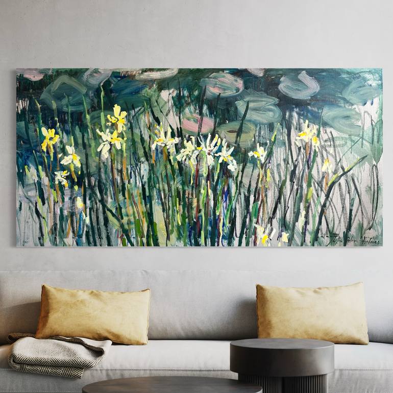 Original Impressionism Nature Painting by Lilia Orlova-Holmes