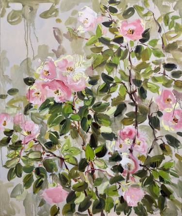 Original Impressionism Floral Paintings by Lilia Orlova-Holmes