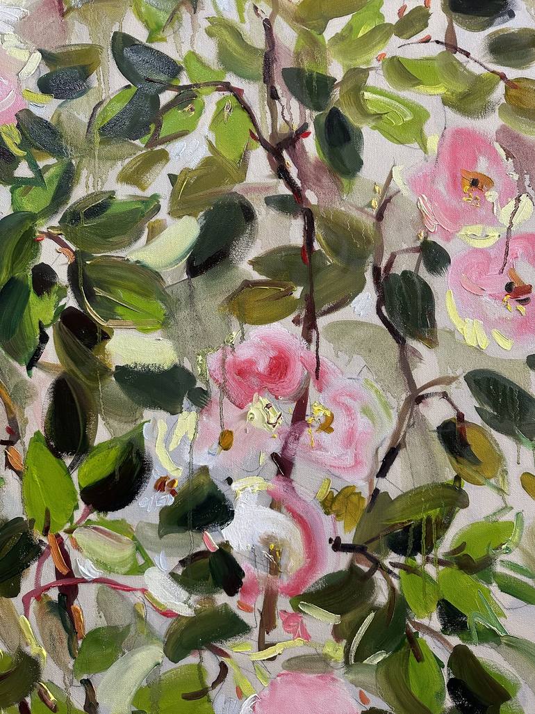 Original Impressionism Floral Painting by Lilia Orlova-Holmes