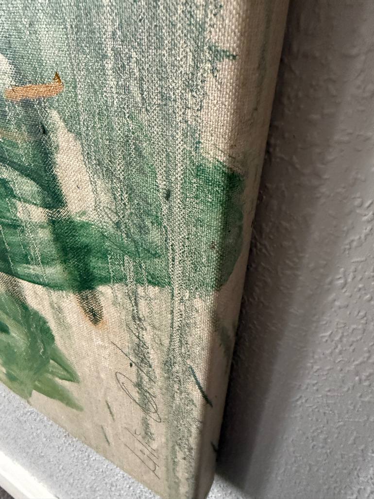 Original Abstract Expressionism Abstract Painting by Lilia Orlova-Holmes