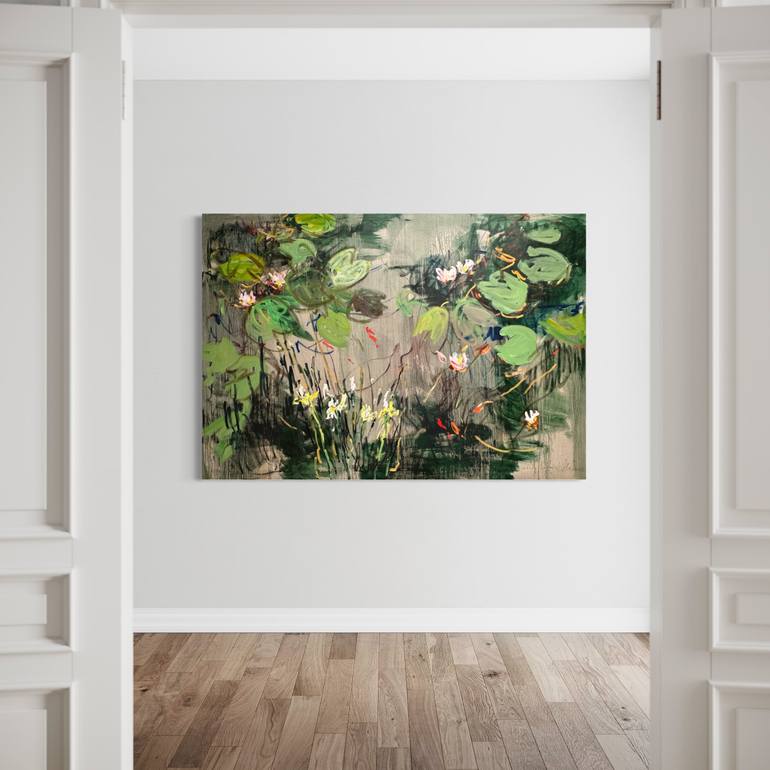 Original Impressionism Landscape Painting by Lilia Orlova-Holmes