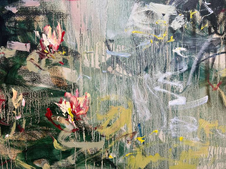 Original Abstract Expressionism Landscape Painting by Lilia Orlova-Holmes