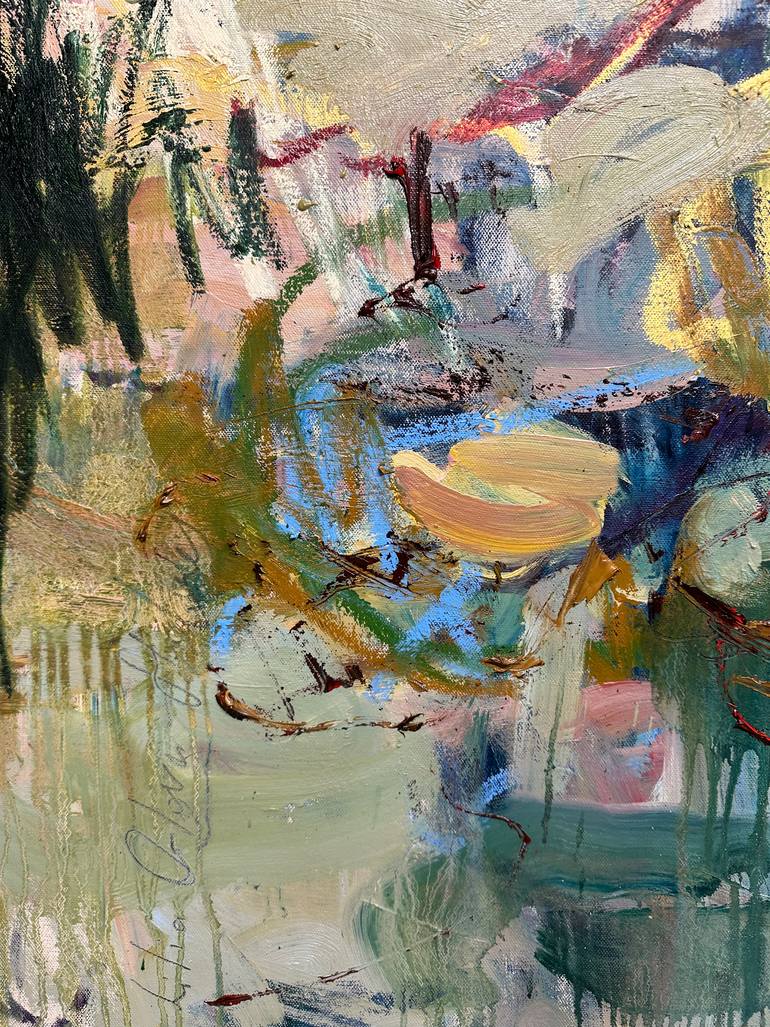 Original Abstract Expressionism Nature Painting by Lilia Orlova-Holmes