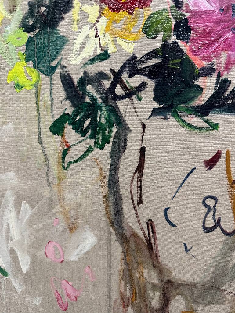 Original Impressionism Floral Painting by Lilia Orlova-Holmes