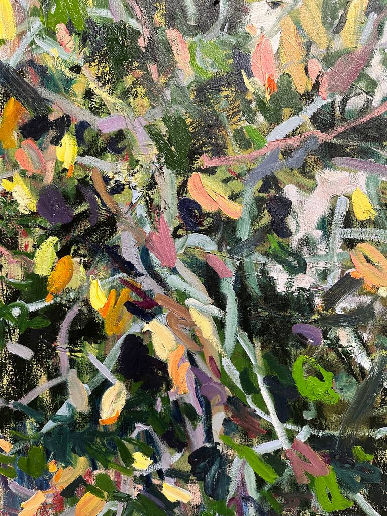 Original Abstract Expressionism Landscape Painting by Lilia Orlova-Holmes