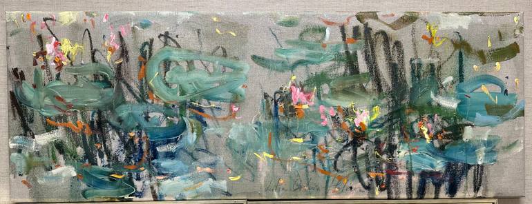 Original Impressionism Landscape Painting by Lilia Orlova-Holmes