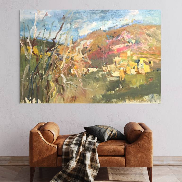 Original Landscape Painting by Lilia Orlova-Holmes