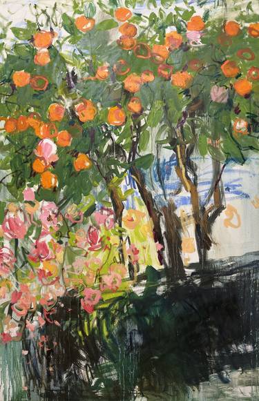 Original Garden Paintings by Lilia Orlova-Holmes