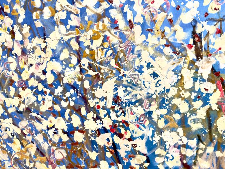 Original Abstract Landscape Painting by Lilia Orlova-Holmes