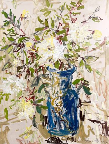 Original Impressionism Floral Paintings by Lilia Orlova-Holmes