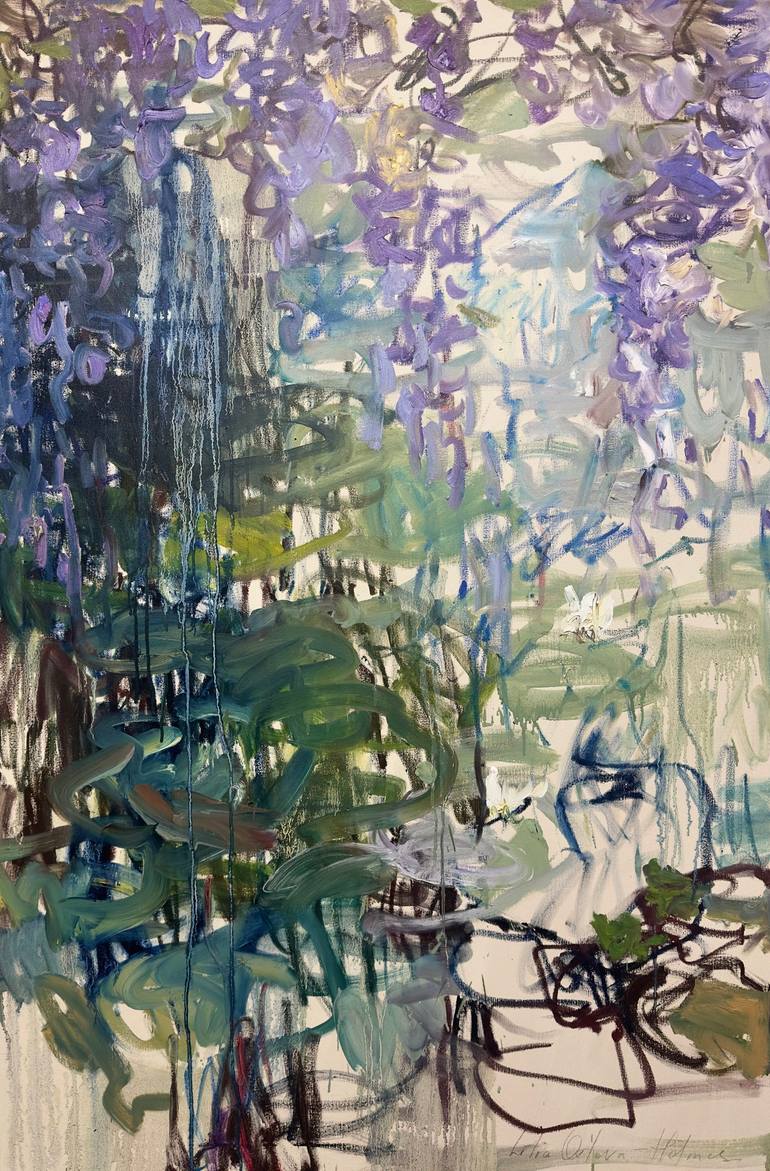 Original Abstract Landscape Paintings by Lilia Orlova-Holmes