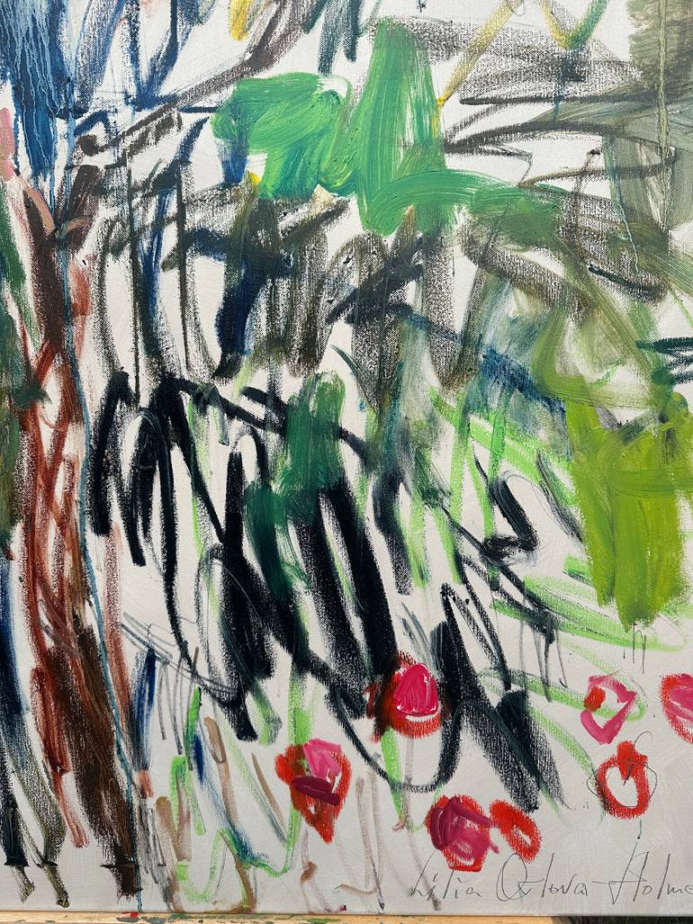 Original Expressionism Landscape Painting by Lilia Orlova-Holmes