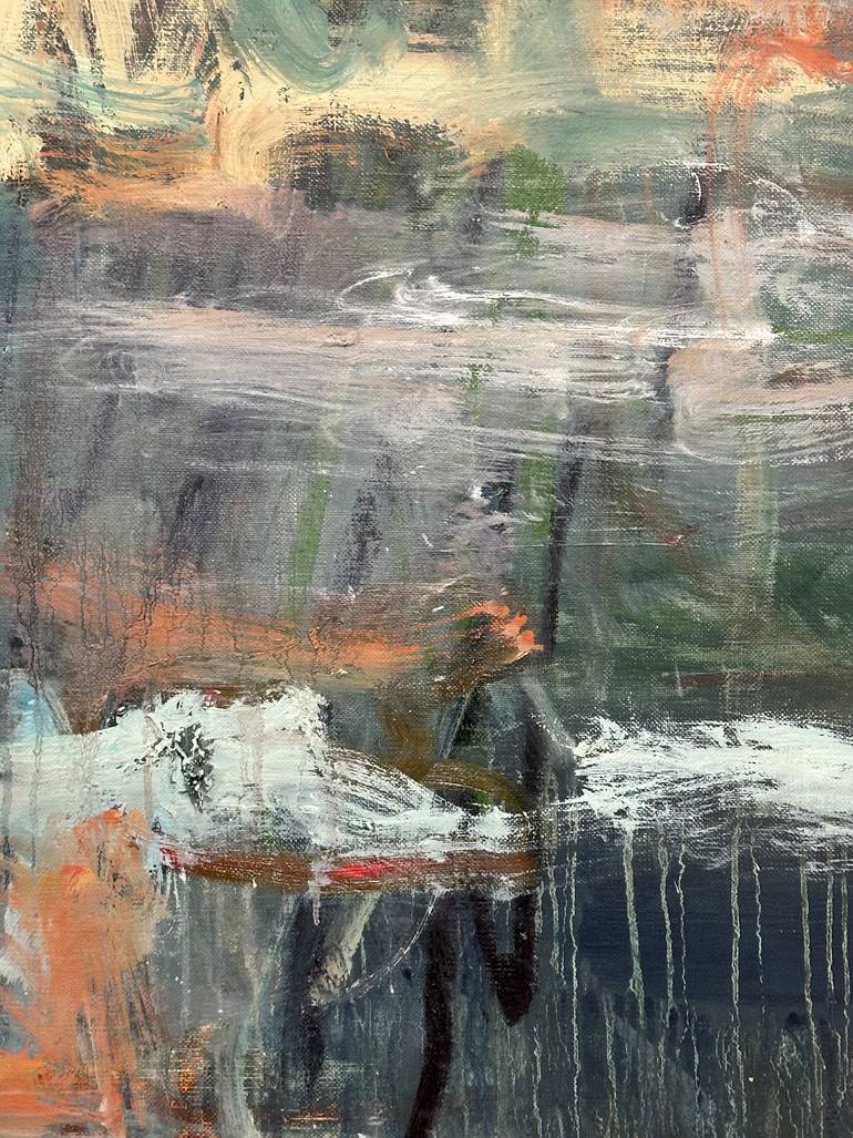 Original Abstract Expressionism Abstract Painting by Lilia Orlova-Holmes