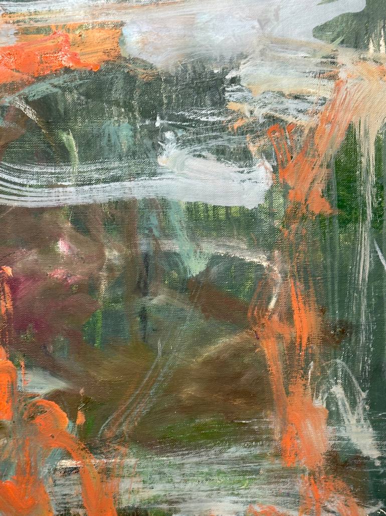 Original Abstract Expressionism Abstract Painting by Lilia Orlova-Holmes