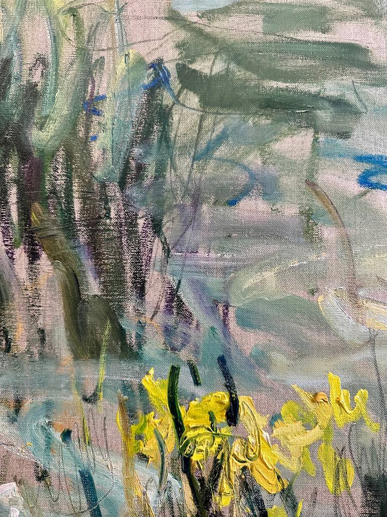 Original Abstract Nature Painting by Lilia Orlova-Holmes