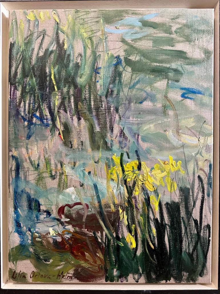 Original Abstract Nature Painting by Lilia Orlova-Holmes