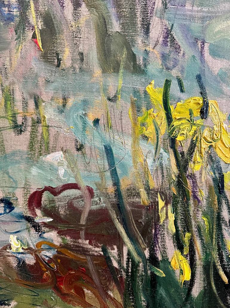 Original Abstract Nature Painting by Lilia Orlova-Holmes