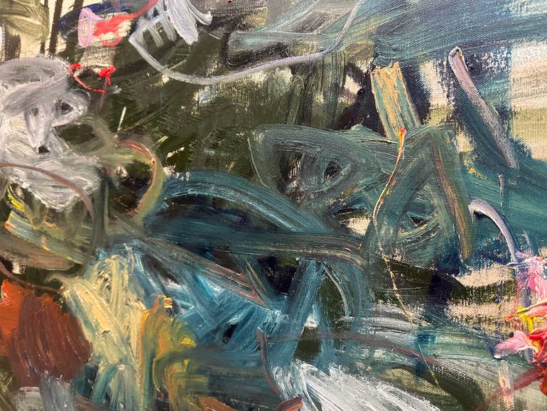 Original Expressionism Abstract Painting by Lilia Orlova-Holmes