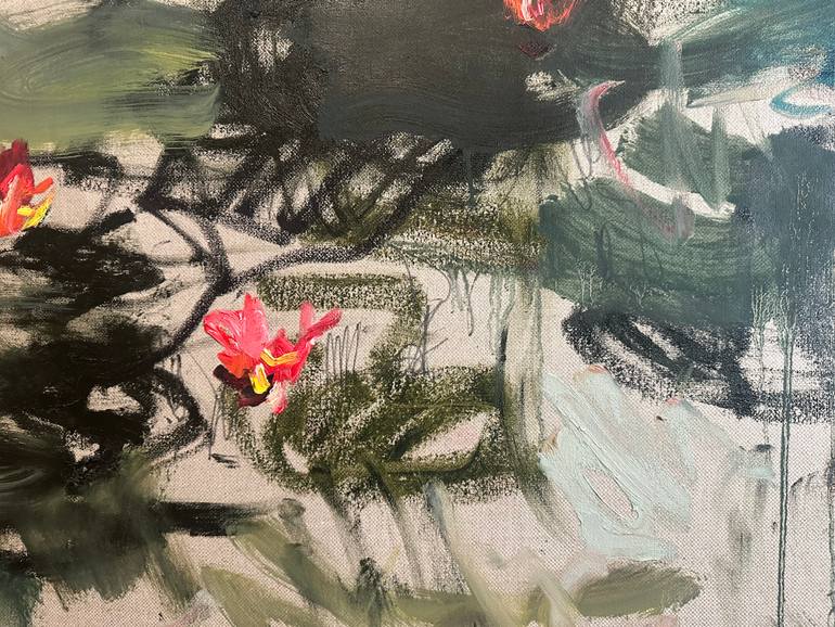 Original Expressionism Abstract Painting by Lilia Orlova-Holmes