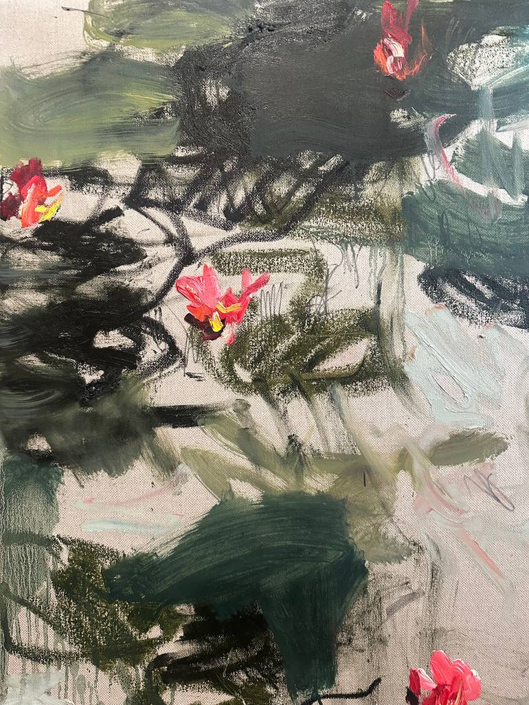 Original Expressionism Abstract Painting by Lilia Orlova-Holmes