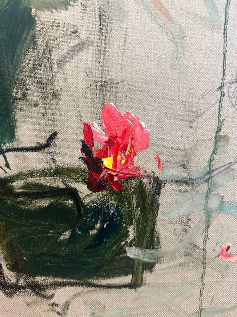 Original Expressionism Abstract Painting by Lilia Orlova-Holmes