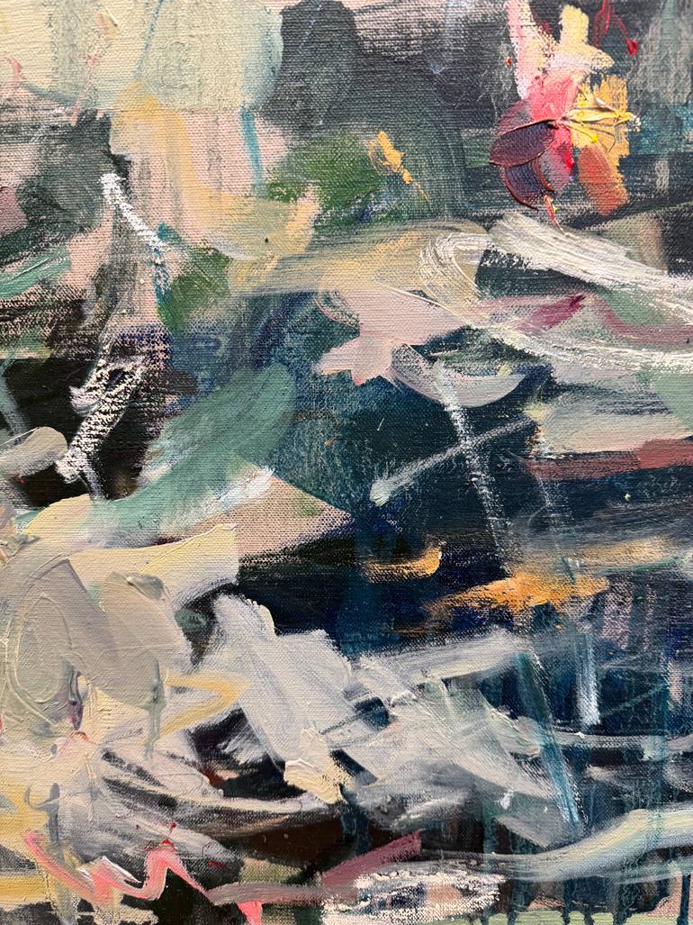 Original Expressionism Abstract Painting by Lilia Orlova-Holmes