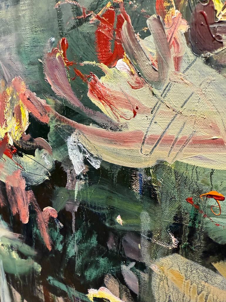 Original Expressionism Abstract Painting by Lilia Orlova-Holmes