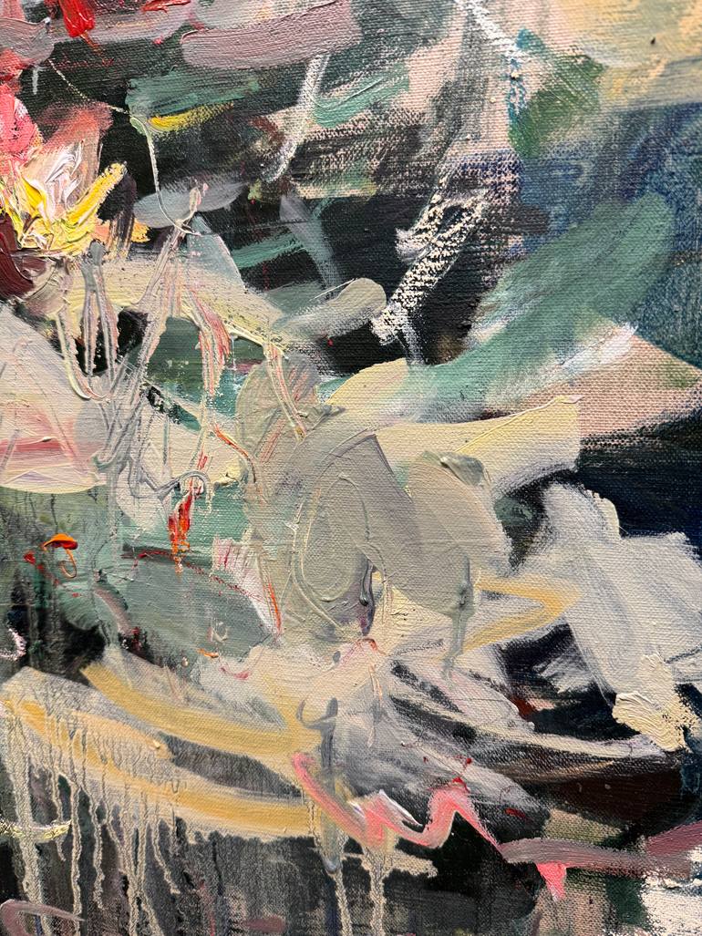 Original Expressionism Abstract Painting by Lilia Orlova-Holmes