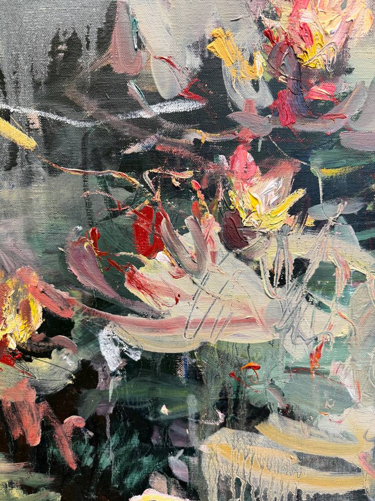 Original Expressionism Abstract Painting by Lilia Orlova-Holmes