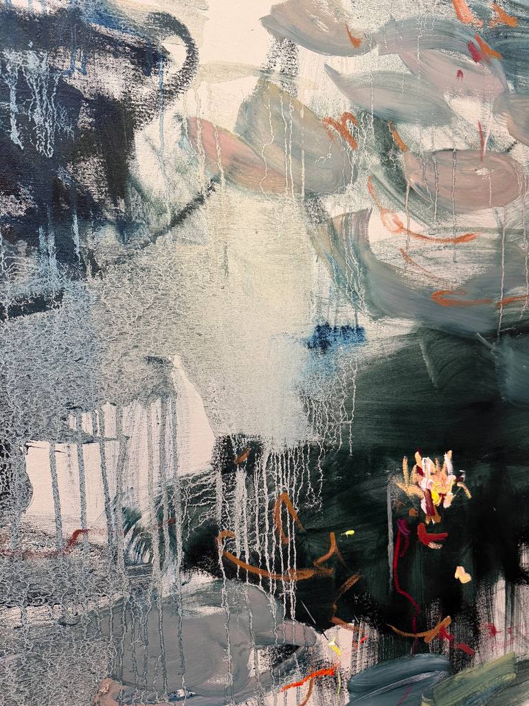 Original Expressionism Abstract Painting by Lilia Orlova-Holmes